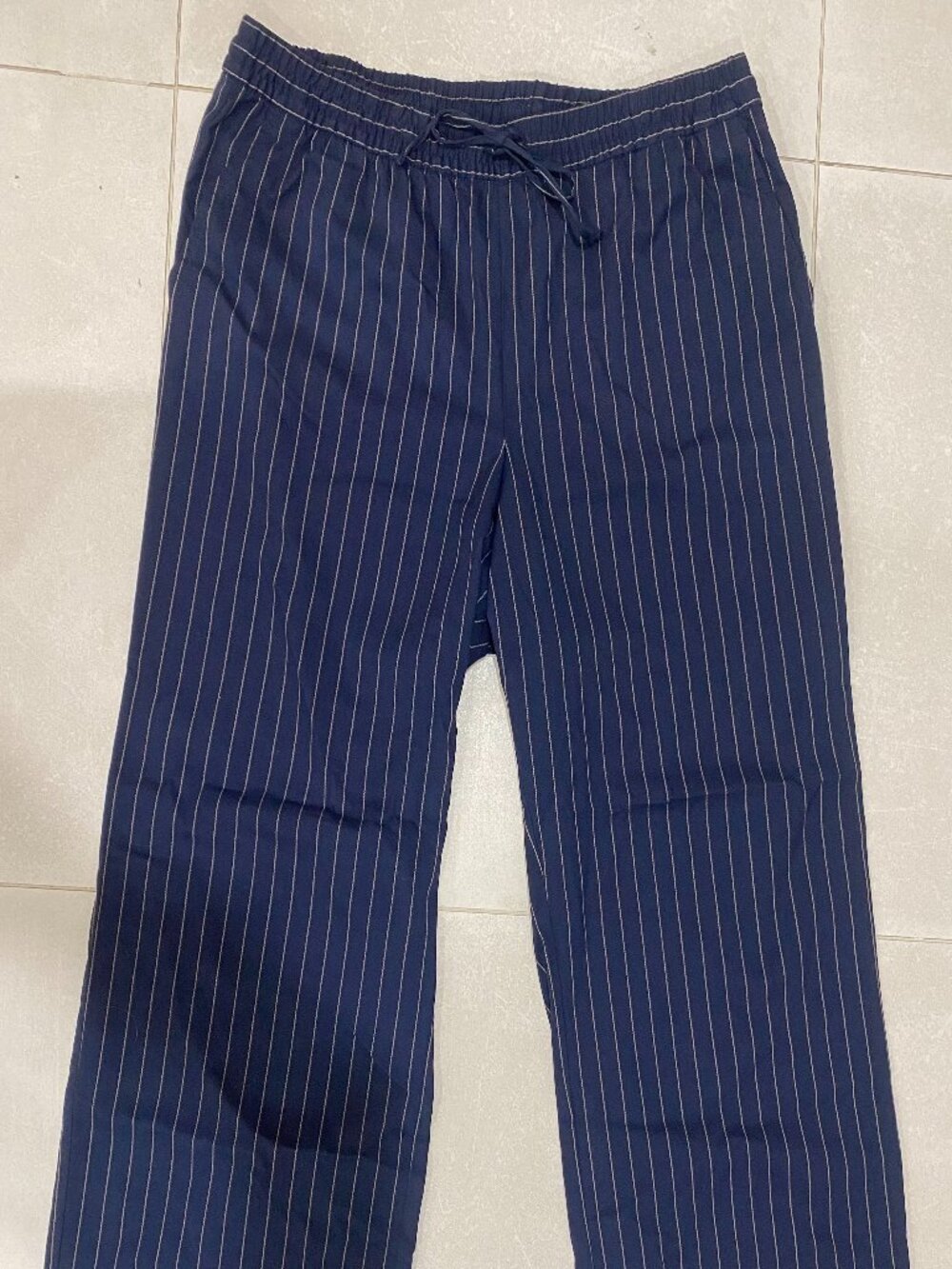Wide Leg Pinstripe Pants - Gap - Size XXL